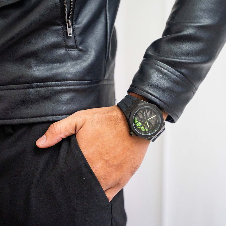 Petronas G55 507 Gyro Watch - Black Strap