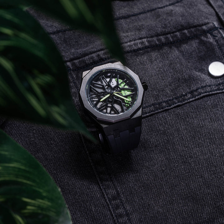 Petronas G55 507 Gyro Watch - Black Strap