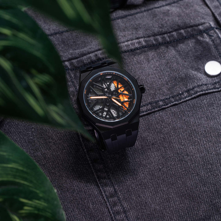 Petronas G55 507 Gyro Watch - Black Strap