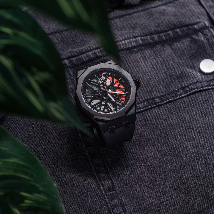 Petronas G55 507 Gyro Watch - Black Strap