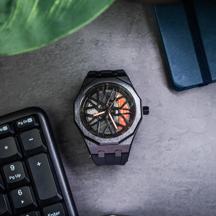 Petronas G55 507 Gyro Watch - Black Strap