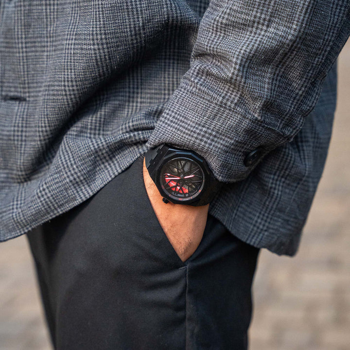 Petronas G55 507 Gyro Watch - Black Strap