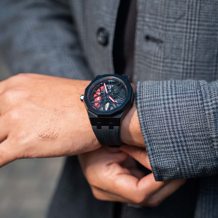 Petronas G55 507 Gyro Watch - Black Strap