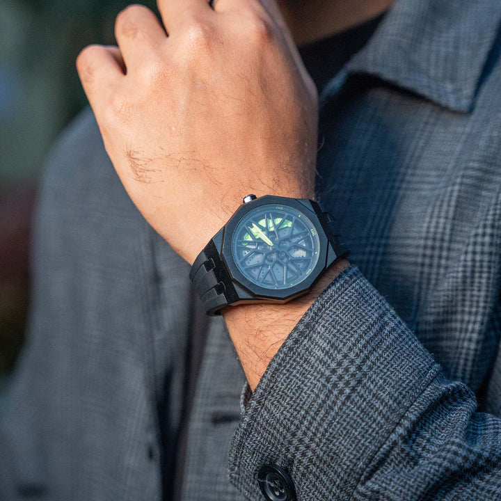 Petronas G55 507 Gyro Watch - Black Strap
